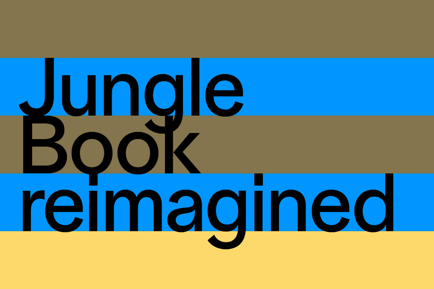 Jungle Book reimagined