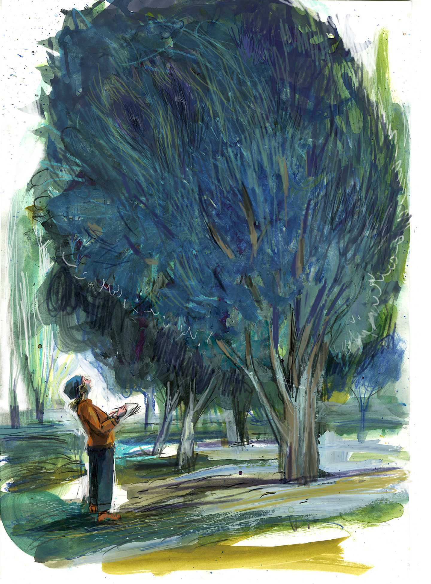 © Barbara Yelin, «Zeichnen. II» – Rom/München, 2026