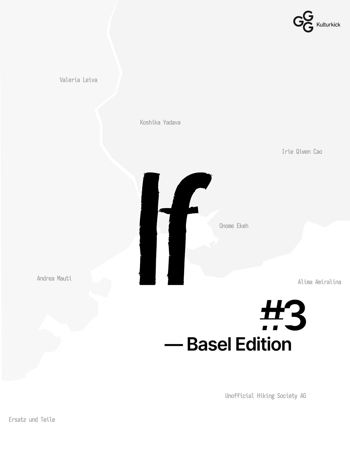 Präsentation und Diskussion des Magazins für fiktionale Kunst If #3 — Basel Edition mit den Autor:innen